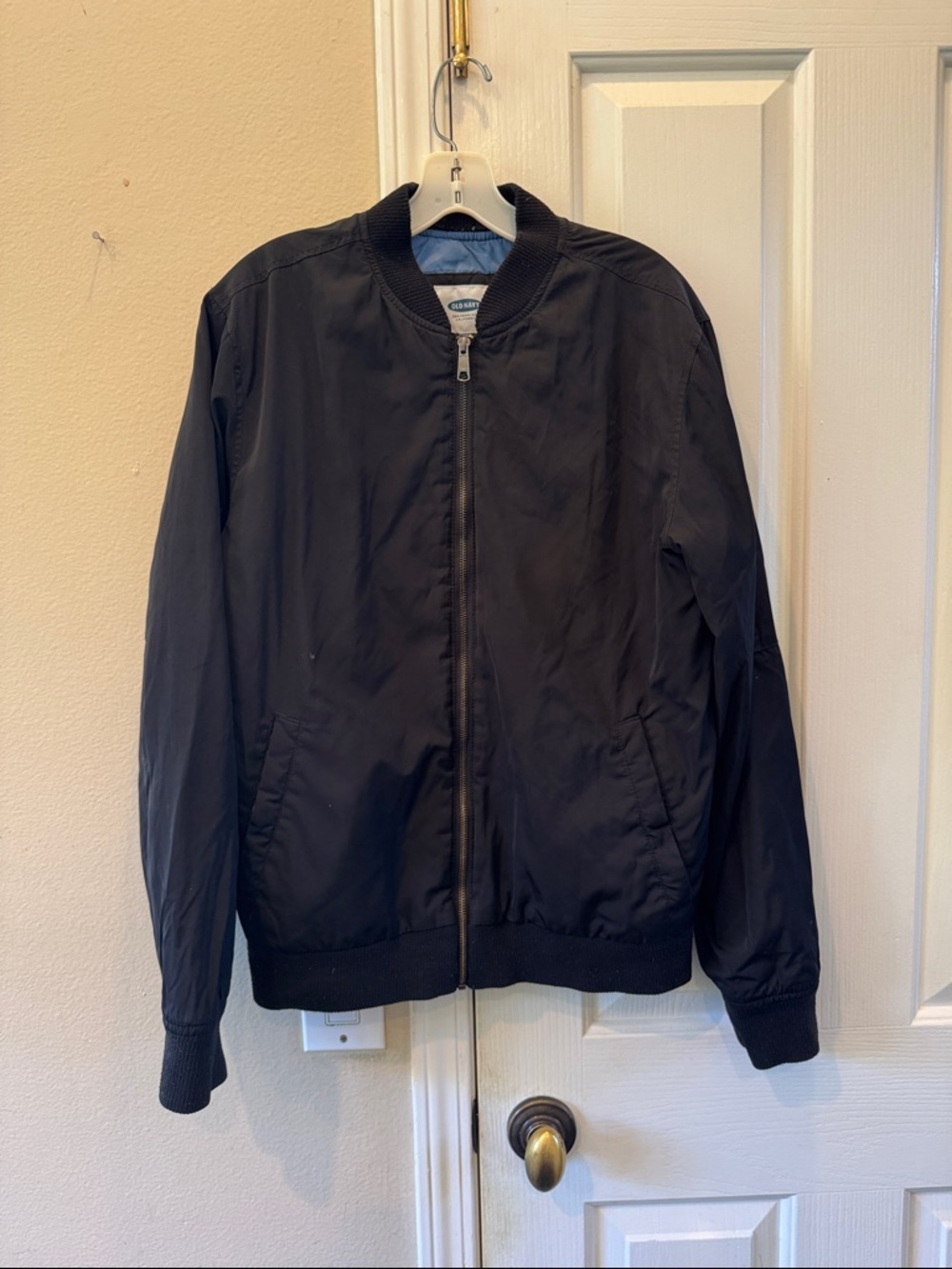 Old Navy Black Men's Bomber Jacket